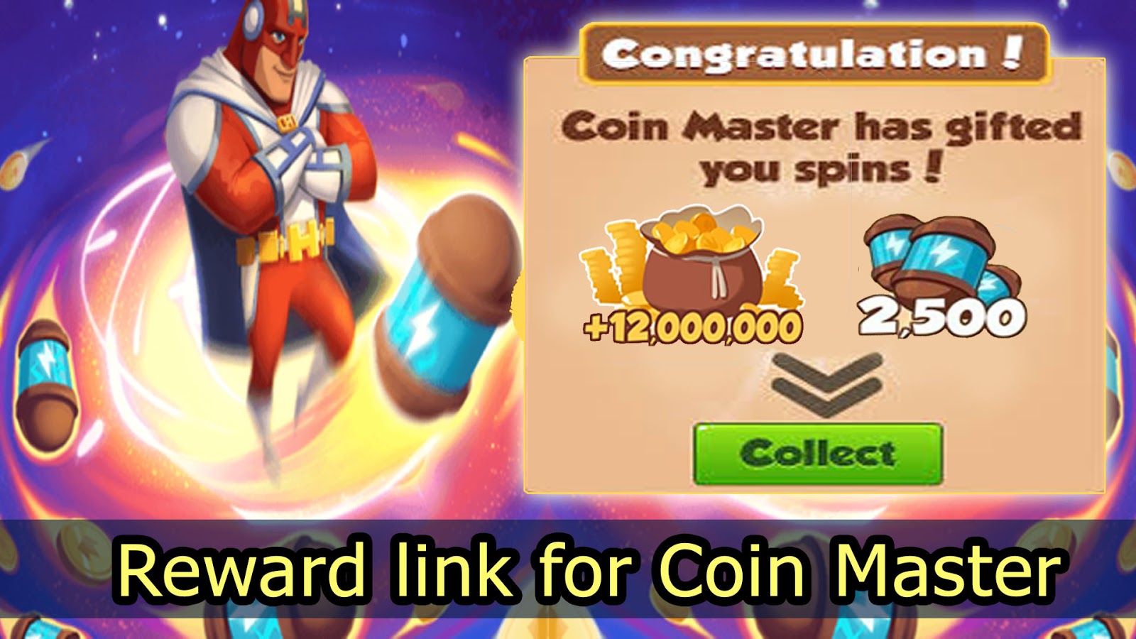 Links for free spins for coin master coin
